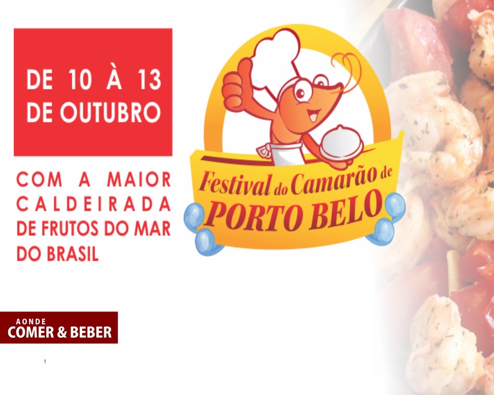 A Festa promete a maior caldeirada de frutos do mar do Brasil, a Festa acontecerá de 10 a 13 de Outubro e é focada na tradição portuguesa, especialmente açoriana. Com pratos em ostras, mariscos e camarões. 