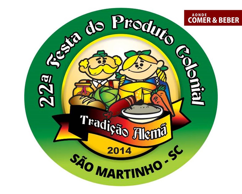 acontecerá nos dias 24, 25 e 26 de Outubro de 2014 em São Martinho-SC, tem desfiles, apresentações folclóricas, campeonatos típicos, gastronomia, música e muito chopp. 