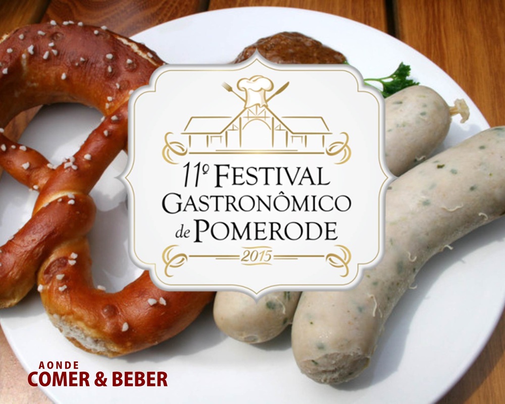 foto do 11º Festival Gastronômico de Pomerode 2015