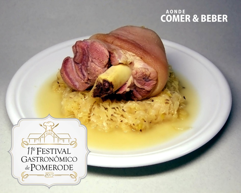foto prato 11º Festival Gastronômico de Pomerode 2015