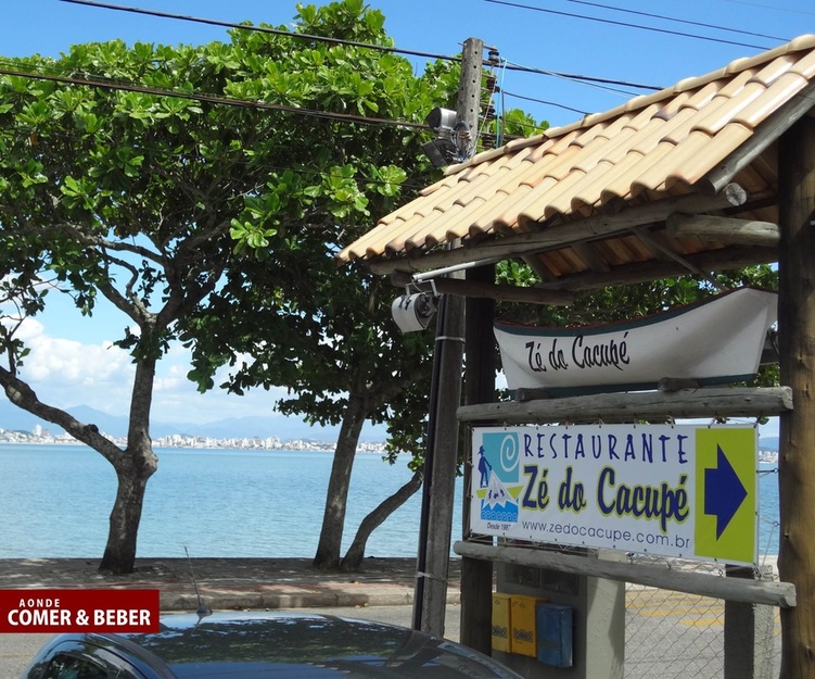 Foto restaurante Ze do Cacupe em Cacupe Florianopolis, SC - Foto placa entrada