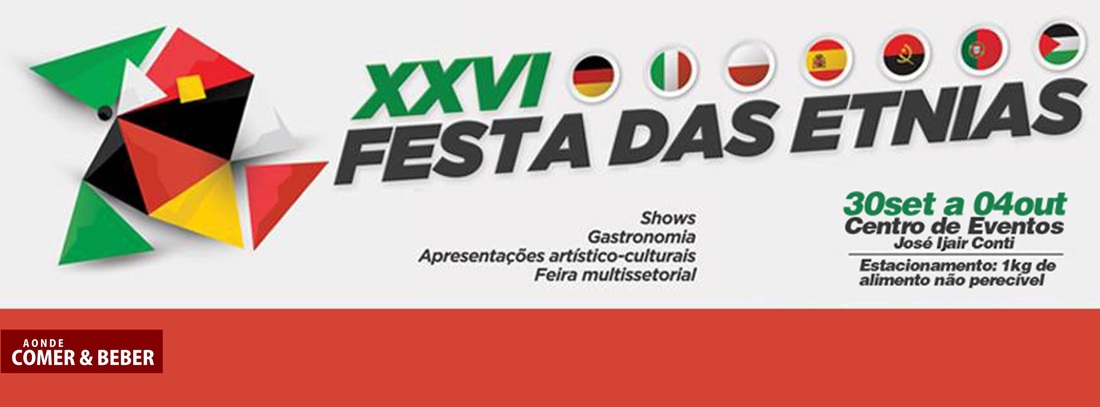A festa será realizando entre os dias 30 de setembro e 4 de outubro em Criciúma no Centro de Eventos, a festa terá shows, gastronomia, apresentações e feira multissetorial.